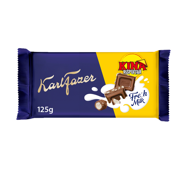 KarlFazer Kina Rispuffar 125g