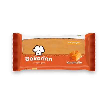 Karamellu Hafrastykki 110g