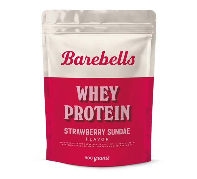 Whey Protein Strawberry Sundae