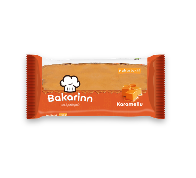 Karamellu Hafrastykki 110g