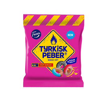 Tyrkisk Peber Hot rings 150g