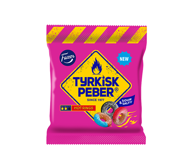 Tyrkisk Peber Hot Rings 150g