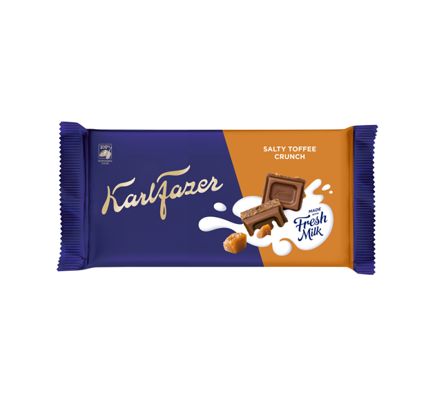 KarlFazer Salted Toffee 145g