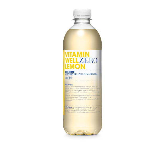Vitamin Well Zero Lemon 500ml
